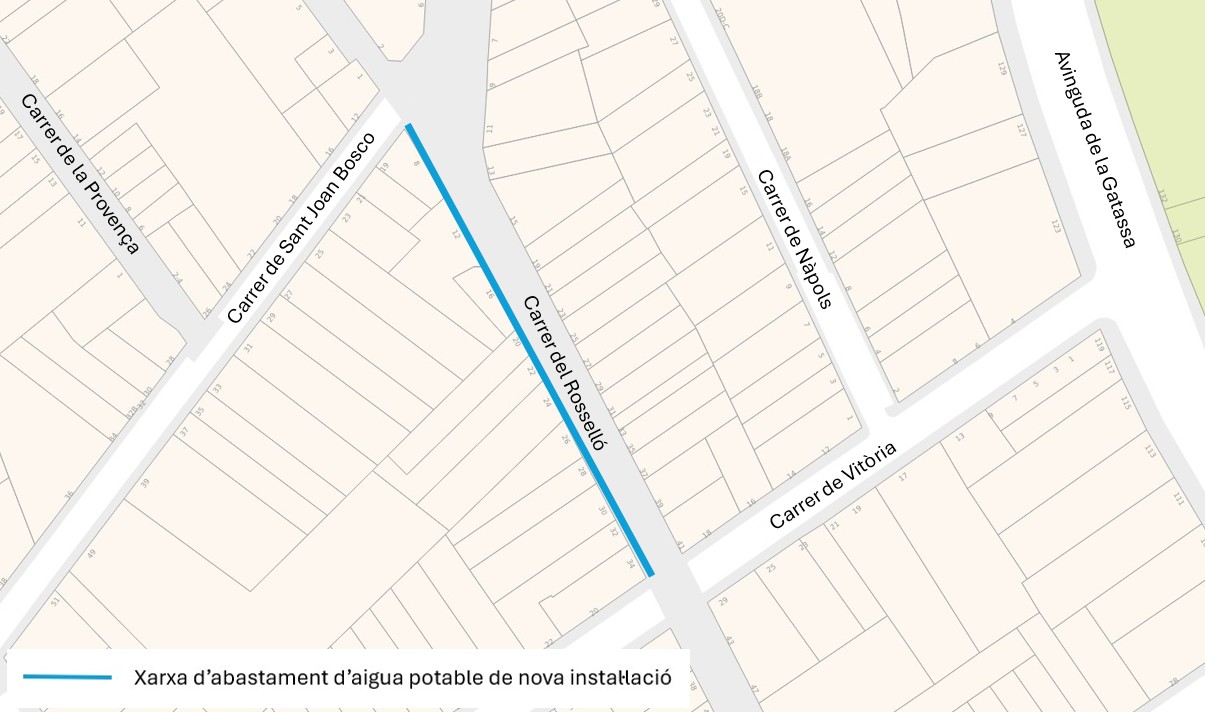 Mapa àmbit obra Rosselló